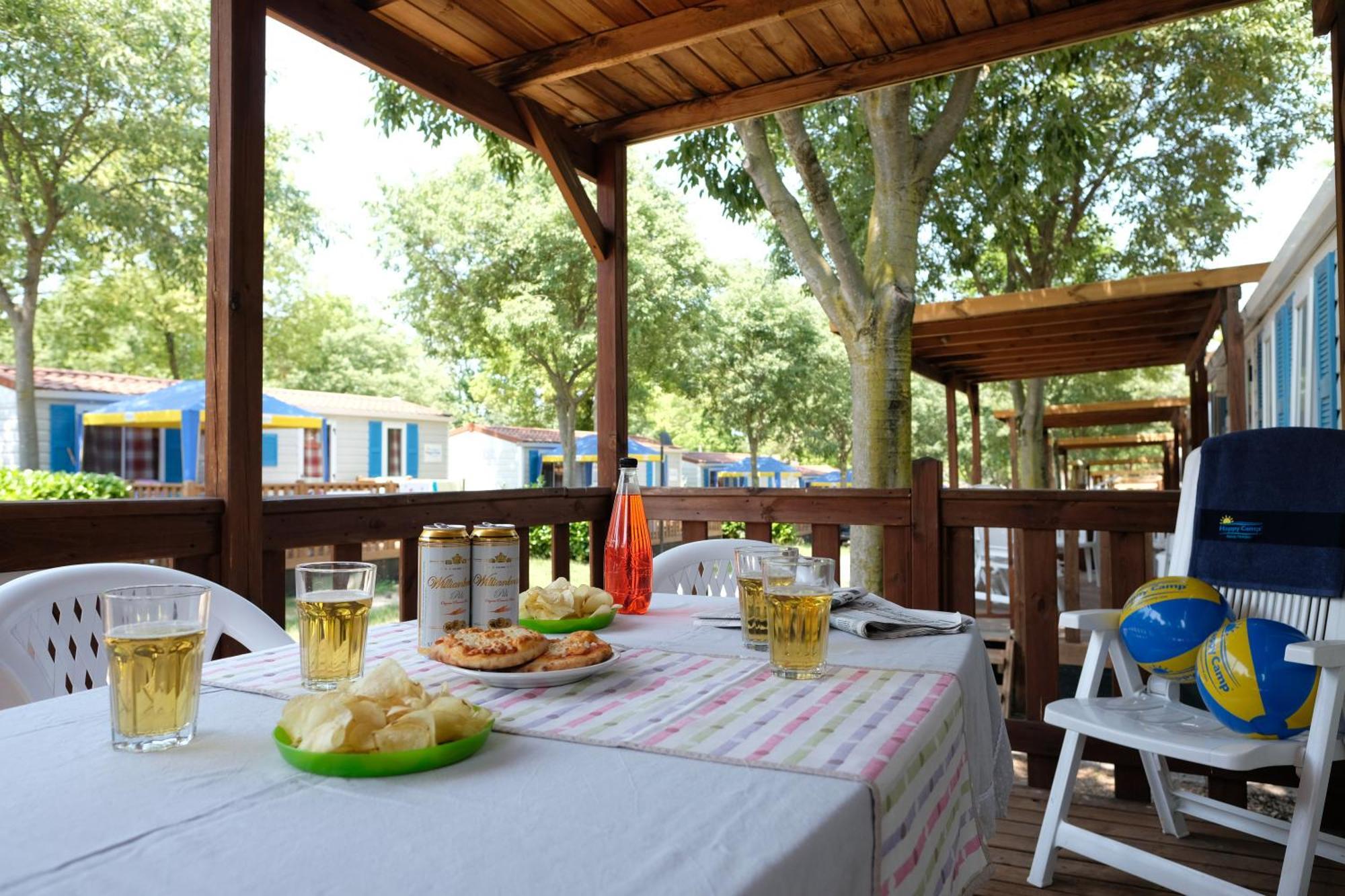 Happy Camp Mobile Homes In Camping Village Rosapineta Розолина-Маре Экстерьер фото